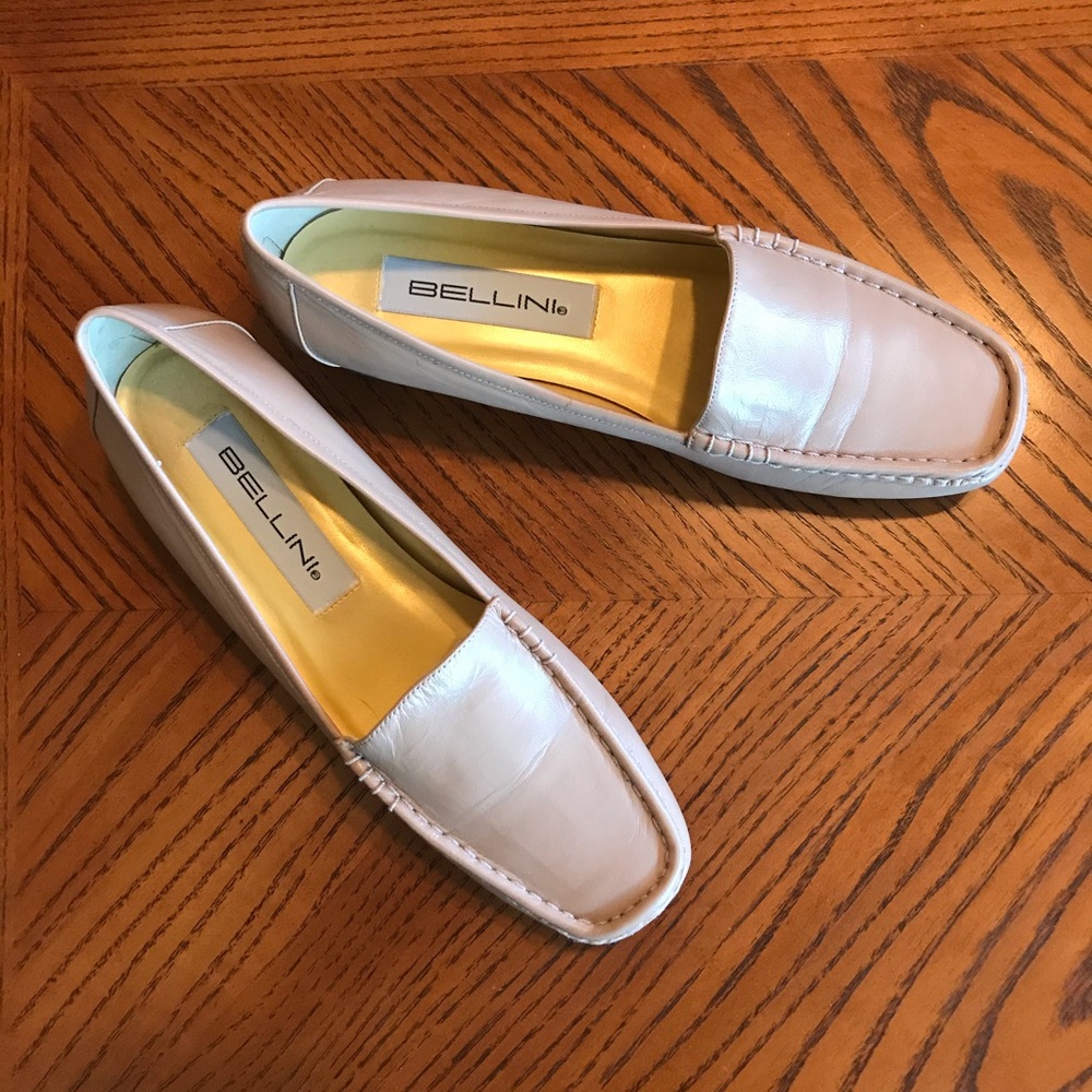 Bellini Leather Tan Flats 9M